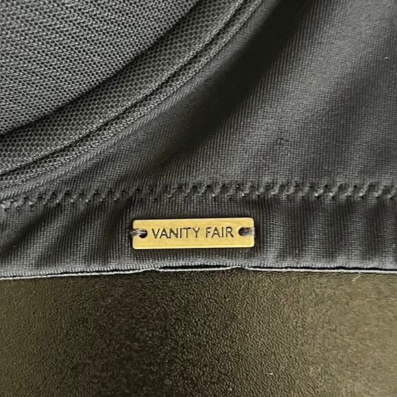 Vanity Fair Bra Illumination Full Figure Underwire Contour 36DD Black Mesh - Picture 7 of 7